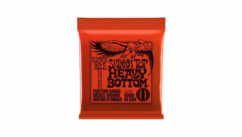 Encordoamento 010-052 Ernie Ball P02915, para Guitarra, Skinny Top Heavy  Bottom SlinkyM-Steel